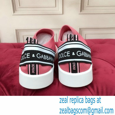 Dolce  &  Gabbana Slip On Sneakers with Logo 04 2021